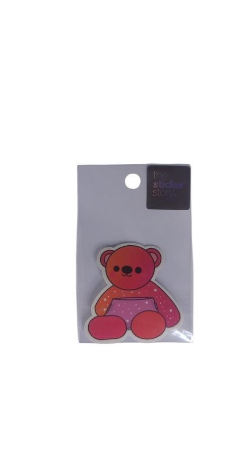 Yapışkanlı Sudan Etkilenmeyen Sticker The Sticker Story Ayıcık Tss0073 (1 Adet)