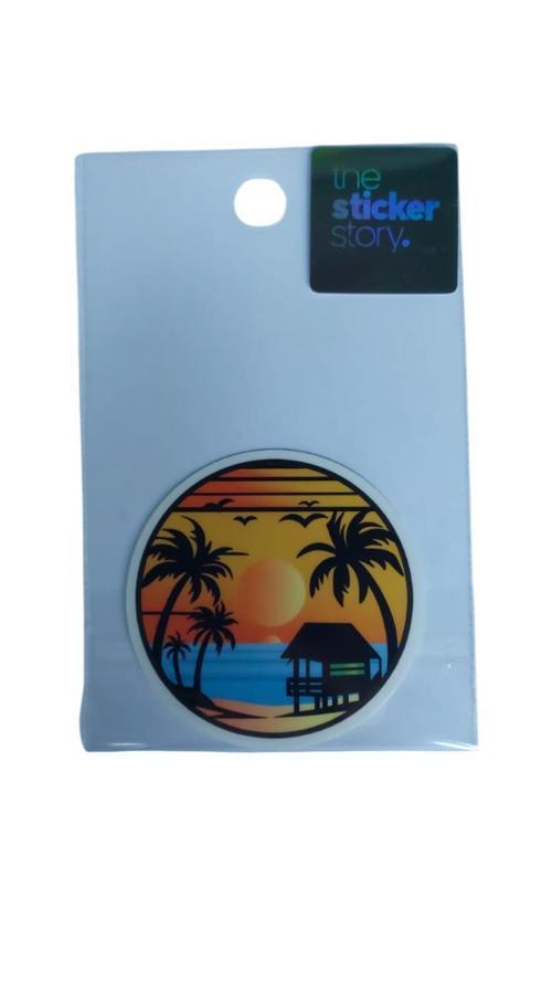 Yapışkanlı Sudan Etkilenmeyen Sticker The Sticker Story Mevsim Yaz Tss0150 (1 Adet)
