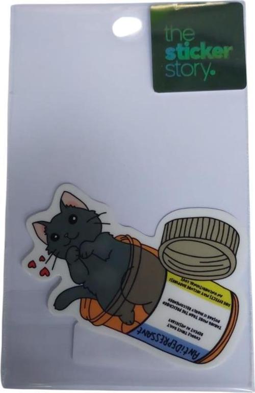Yapışkanlı Sudan Etkilenmeyen Sticker The Sticker Story Mouse Tss0138 (1 Adet)