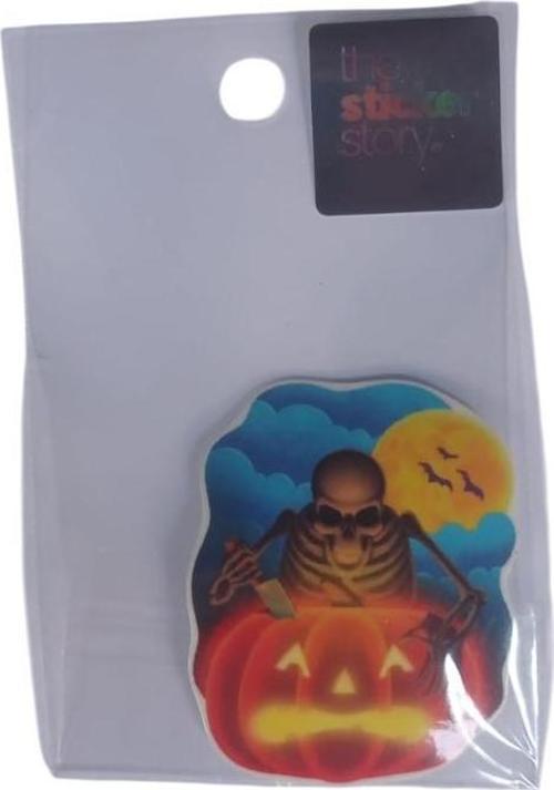 Yapışkanlı Sudan Etkilenmeyen Sticker The Sticker Story Bal Kabağı Tss0056 (1 Adet)