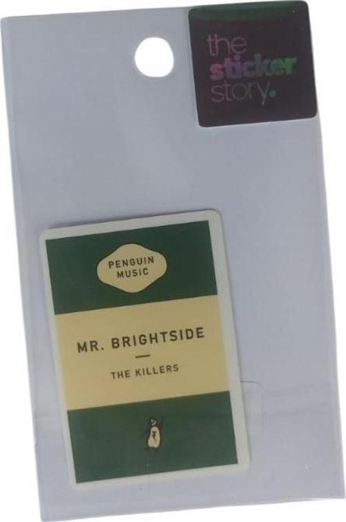Yapışkanlı Sudan Etkilenmeyen Sticker The Sticker Story Mr.Brightside Tss0216 (1 Adet)