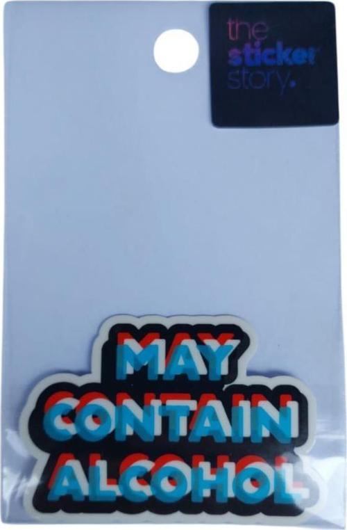 Yapışkanlı Sudan Etkilenmeyen Sticker The Sticker Story My Contain Tss0174 (1 Adet)