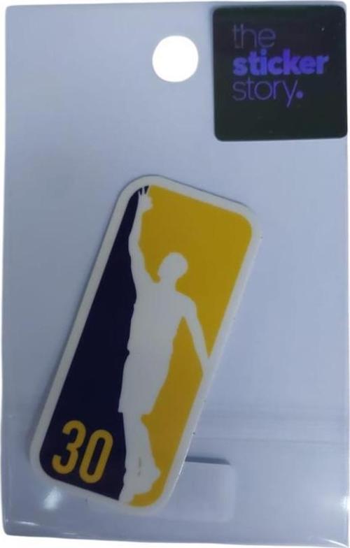 Yapışkanlı Sudan Etkilenmeyen Sticker The Sticker Story Basketçi Tss0227 (1 Adet)