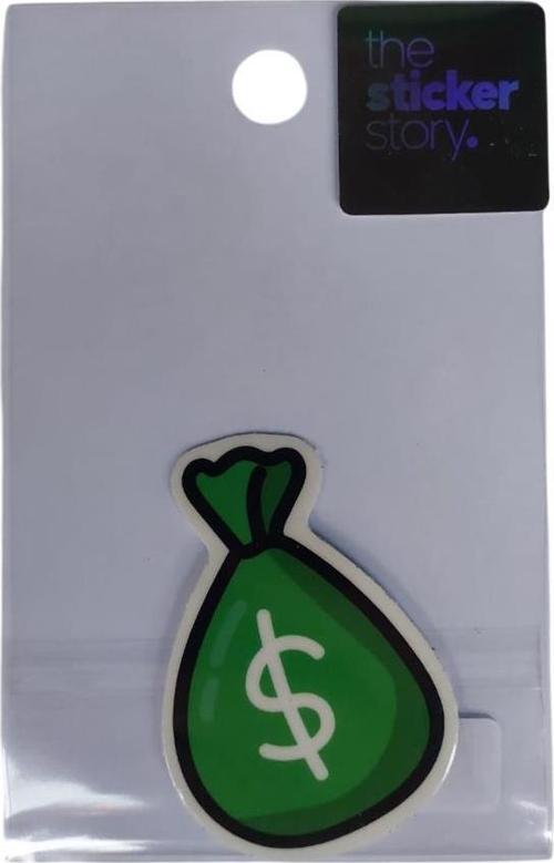 Yapışkanlı Sudan Etkilenmeyen Sticker The Sticker Story Para Kesesi Tss0234 (1 Adet)