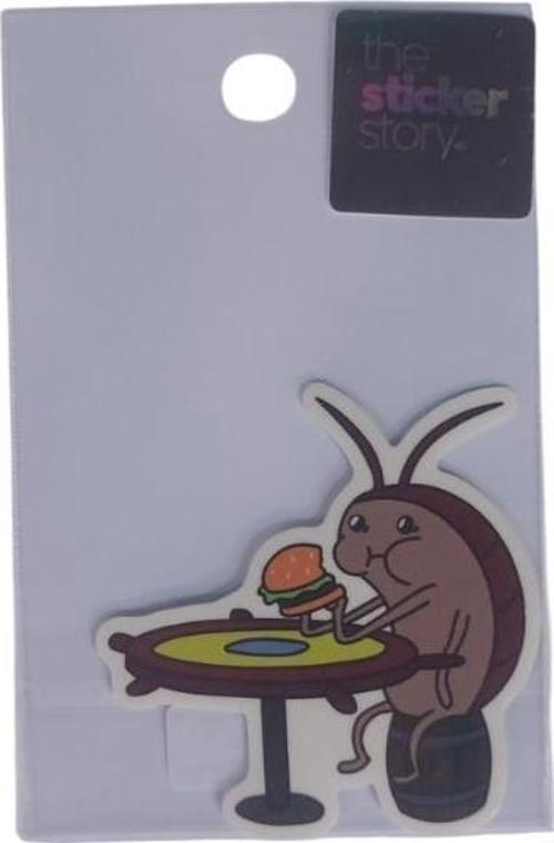 Yapışkanlı Sudan Etkilenmeyen Sticker The Sticker Story Böcük Tss0183 (1 Adet)