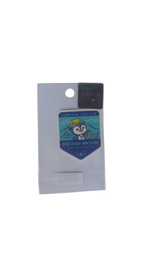 Yapışkanlı Sudan Etkilenmeyen Sticker The Sticker Story Camping For Life Tss0128 (1 Adet)