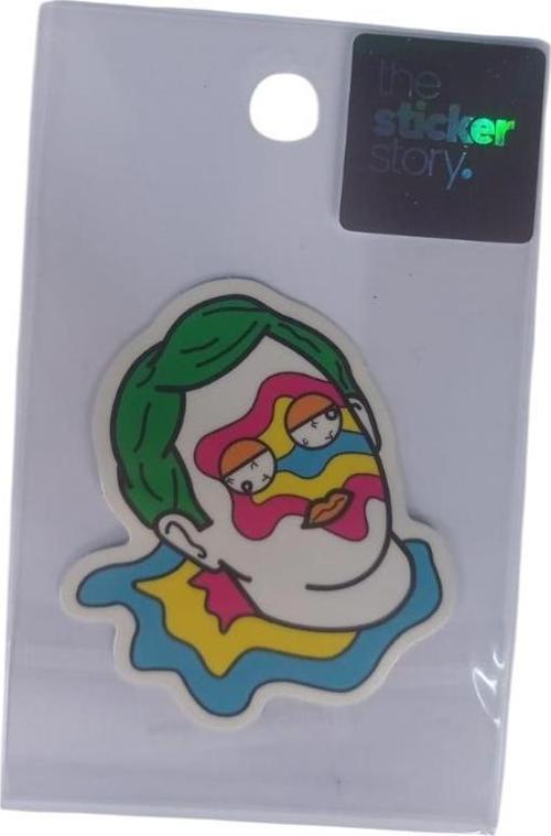 Yapışkanlı Sudan Etkilenmeyen Sticker The Sticker Story Renkli Tss0063 (1 Adet)