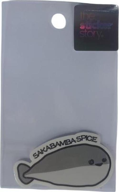 Yapışkanlı Sudan Etkilenmeyen Sticker The Sticker Story Sakabamba Spice Tss0087 (1 Adet)