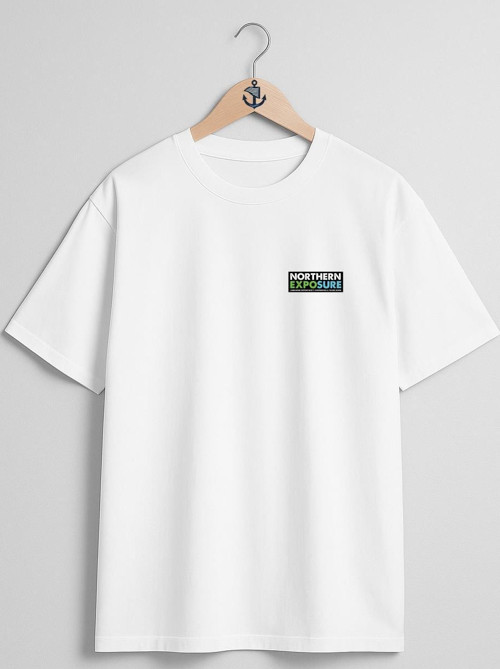 Oversize Northern Exposure Cep Tasarımlı Unisex T-Shirt