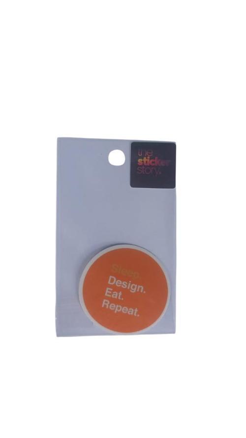 Yapışkanlı Sudan Etkilenmeyen Sticker The Sticker Story Design Tss0123 (1 Adet)