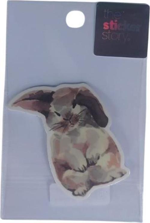 Yapışkanlı Sudan Etkilenmeyen Sticker The Sticker Story Tavşan Tss0019 (1 Adet)