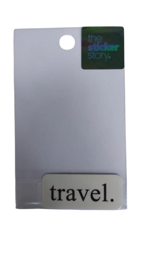 Yapışkanlı Sudan Etkilenmeyen Sticker The Sticker Story Travel Tss0219 (1 Adet)