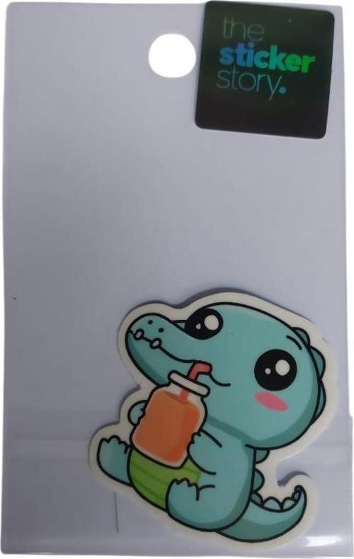 Yapışkanlı Sudan Etkilenmeyen Sticker The Sticker Story Yavru Dinazor Tss0182 (1 Adet)