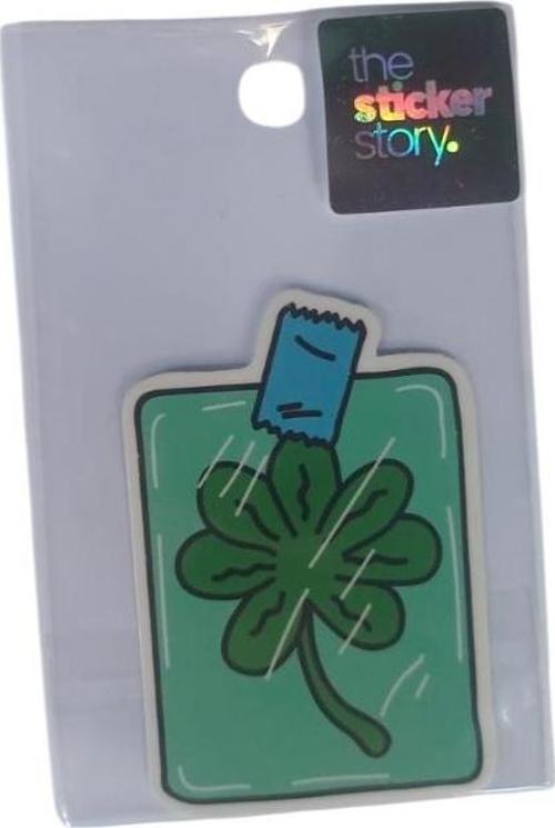 Yapışkanlı Sudan Etkilenmeyen Sticker The Sticker Story Yeşil Tss0258 (1 Adet)