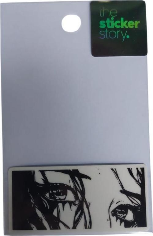 Yapışkanlı Sudan Etkilenmeyen Sticker The Sticker Story Gözler Tss0192 (1 Adet)