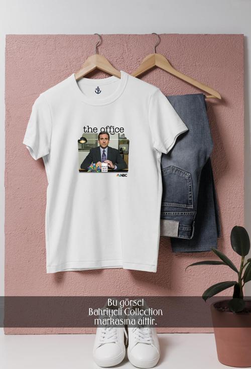 Oversize The Office Yabancı Dizi  Tasarımlı Unisex T-Shirt
