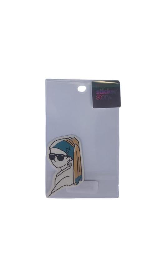 Yapışkanlı Sudan Etkilenmeyen Sticker The Sticker Story İnci Küpe Tss0102 (1 Adet)