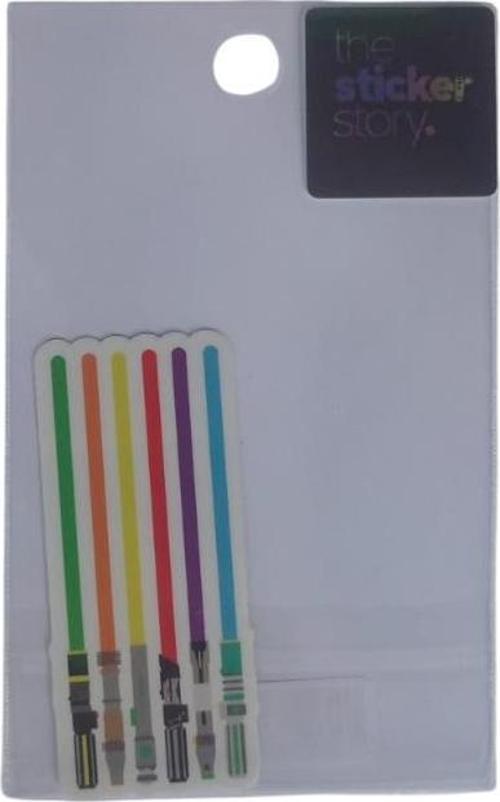 Yapışkanlı Sudan Etkilenmeyen Sticker The Sticker Story Işın Kılıcı Tss0226 (1 Adet)