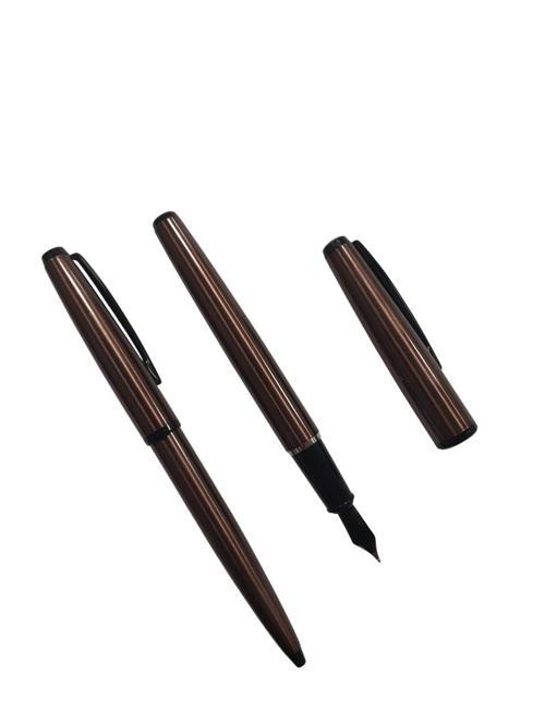 Dolmakalem + Tükenmez Kalem İkili Set Rose 78Mr