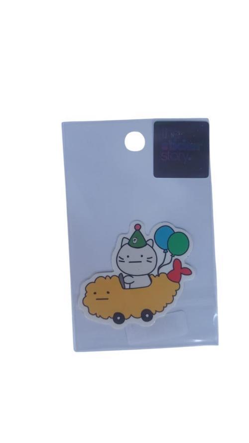 Yapışkanlı Sudan Etkilenmeyen Sticker The Sticker Story Kedi Tss0116 (1 Adet)