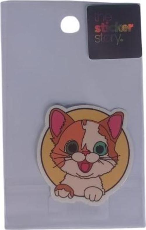 Yapışkanlı Sudan Etkilenmeyen Sticker The Sticker Story Kedi Tss0178 (1 Adet)
