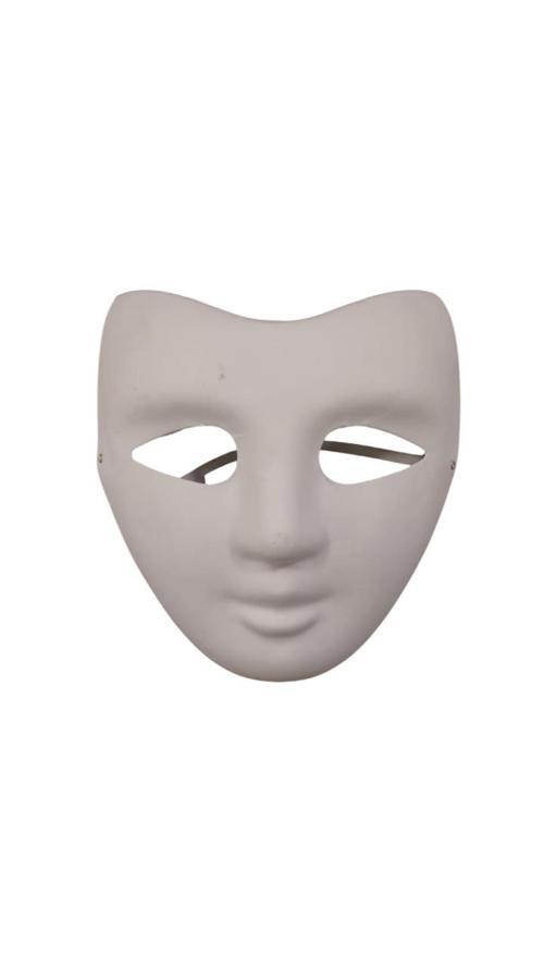 Maske İnsan Yüzü Yarım 3028 Vtk-Msk19