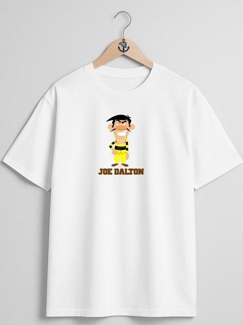 Oversize Averell Dalton Joe Dalton T-Shirt The Daltons Göğüs Tasarımlı Unisex T-Shirt