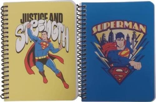 Superman Bloknot Not Defteri Spiralli A6 80 Yaprak Çizgili 140400-16 (36 Lı Paket)