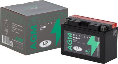AGM AKÜ LT9B-BS 8 A KG: 2,65 L:150 W:70 H:105 CCA: 115 YAMAHA XT X 660cc 2004-2009