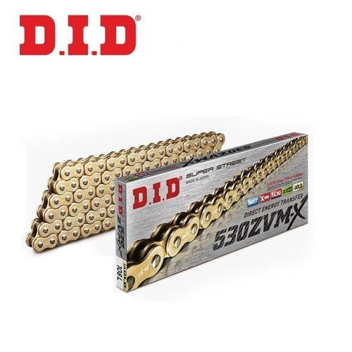 DID 530ZVM-X GOLD X-RİNG ZİNCİR-122 BAKLA YAMAHA FZ1 FAZER 1000cc 2006-2014