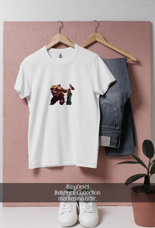 Oversize World Of Warcraft Hearthstone Starcraft  Tasarımlı Unisex T-Shirt