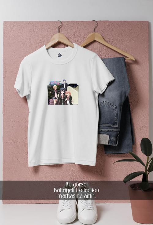 Oversize Yahari Ore No Seishun Love Come Wa Machigatteiru Zoku  Tasarımlı Unisex T-Shirt