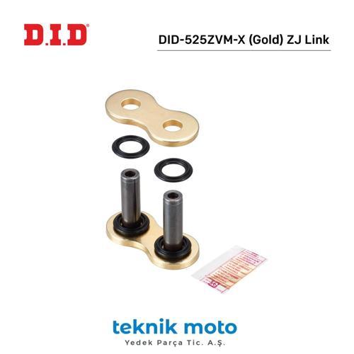 DID-525ZVM-X GOLD Z J BİRLEŞTİRİCİ BAKLA YAMAHA YZF R7 700cc 2022-2024