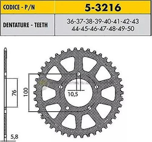 ARKA DİŞLİ 5-3216-46