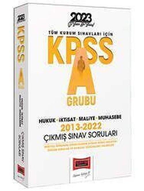 2023 KPSS A Grubu Hukuk - İktisat - Maliye - Muhasebe 2013-2022 Çıkmış Sınav Soruları ve Çözümleri