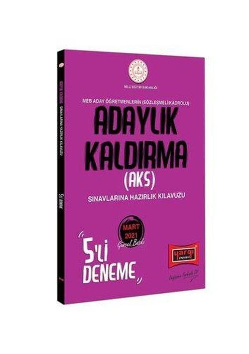 MEB Adaylık Kaldırma Sınavlarına Hazırlık Kılavuzu 5 Deneme