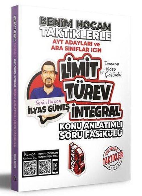 2023 AYT Adayları ve Ara Sınıflar İçin Taktiklerle Limit Türev İntegral Konu Anlatımlı Soru Fasikülü