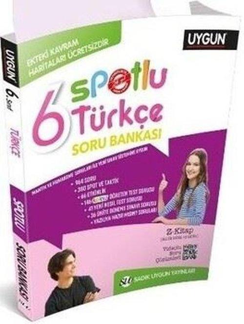 6.Sınıf Türkçe Spotlu Soru Bankası + Kavram Haritaları