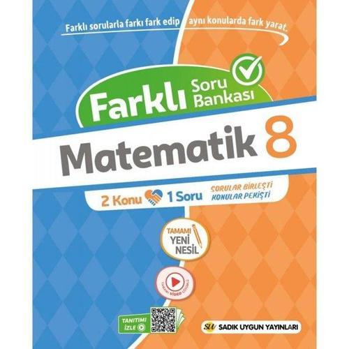 8.Sınıf Matematik Farklı Soru Bankası