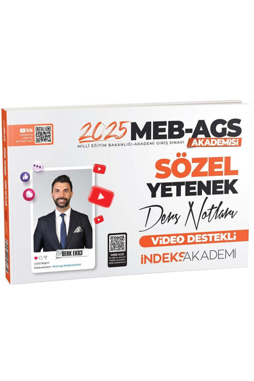 İndeks Akademi 2025 MEB AGS Sözel Yetenek Video Ders Notları
