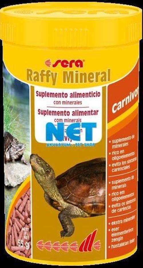 Raffy Mineral 250 ml.  Orjinal Kutusunda Kaplumbağa Yemi 55 gr