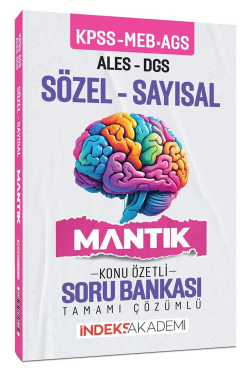 İndeks 2025 Baskı MEB-AGS Sözel-Sayısal Mantık Konu Özetli Soru Bankası