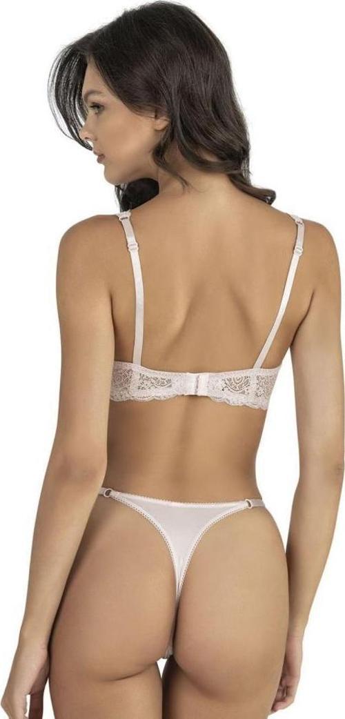 Bayan Dantelli Boş Kap Sütyen Külot Takımı 4270