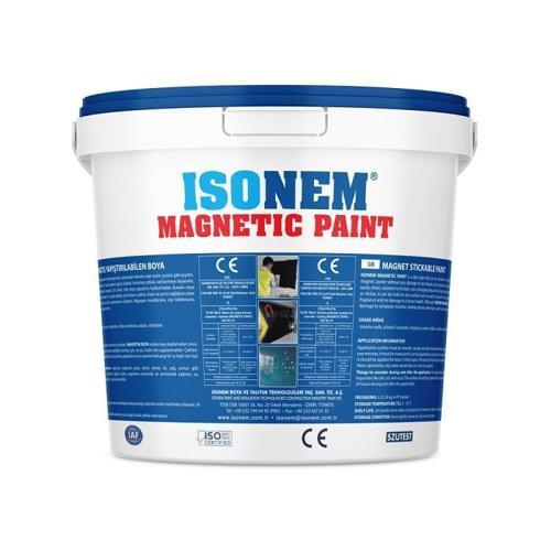 İsonem Magnetic Paint Manyetik Boya 5 Kg Siyah