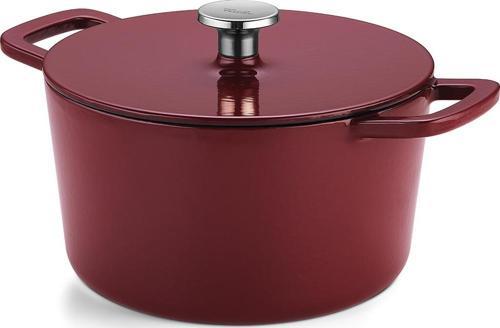 Moments Collection Cast Demir Döküm Tencere Bordo 24 cm