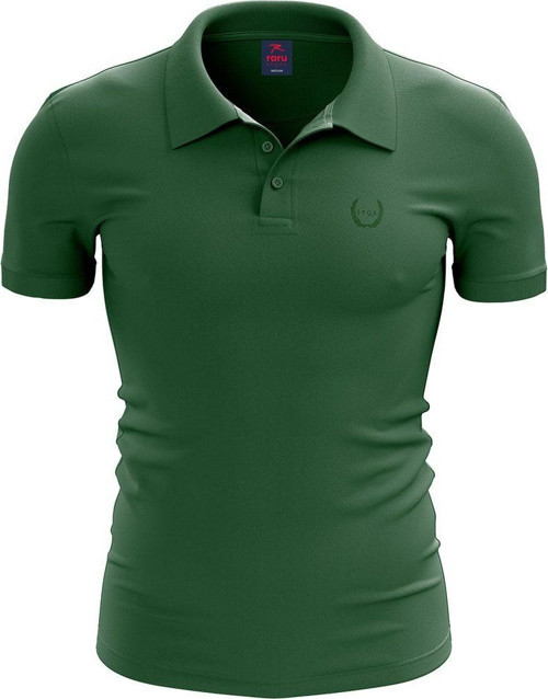Erkek Kısa Kollu Polo T-Shirt Haki