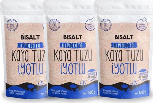 Himalaya Kaya Tuzu İnce İyotlu 3 X 1500 G (3'Lü Avantaj Paketi)