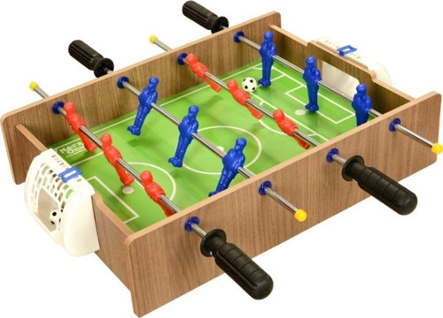 Ahşap Hokey Ve Masa Maçı Oyunu 2 Si 1 Arada