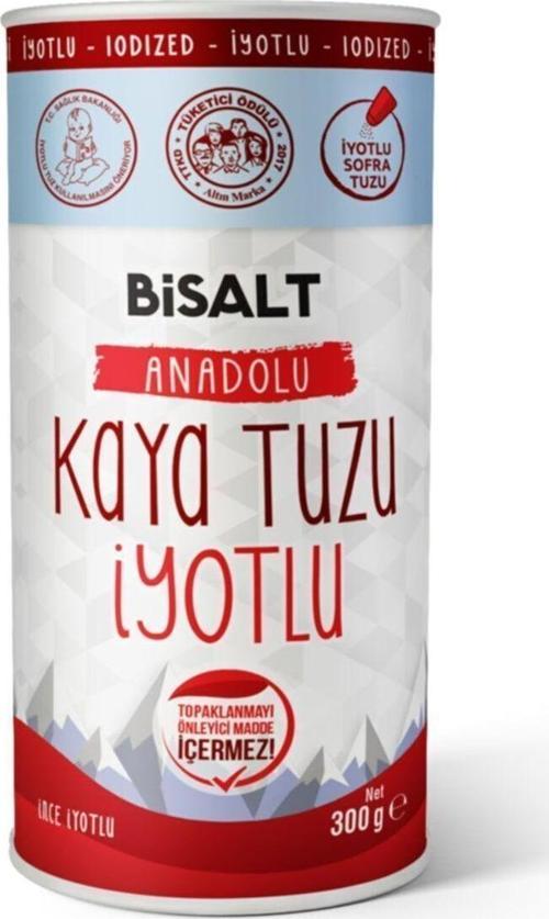 Anadolu Kaya Tuzu Iyotlu Tuzluk 300 G