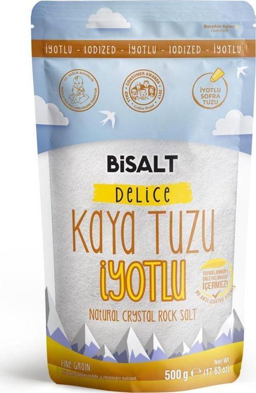 Delice Kaya Tuzu Iyotlu 500 G